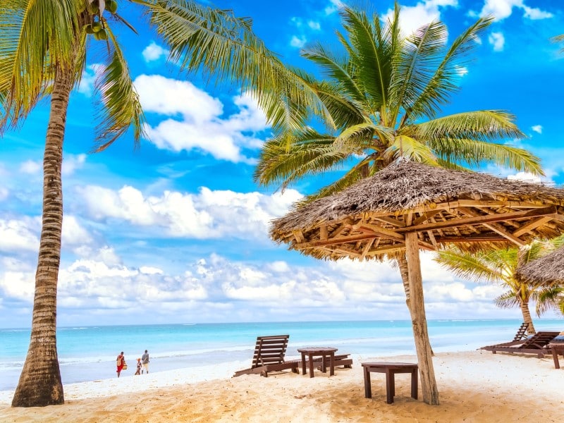 Kenia-Safari und Diani Beach